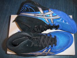 ASICSCAELBL Wrestling/Boxing Shoes