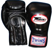 BGLL1 - Twins Pro Fight Gloves 10oz Black